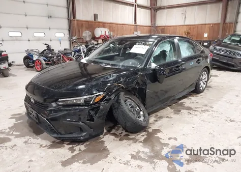 2022 Honda Civic Lx из США, поврежденный, VIN 2HGFE2F29NH507435